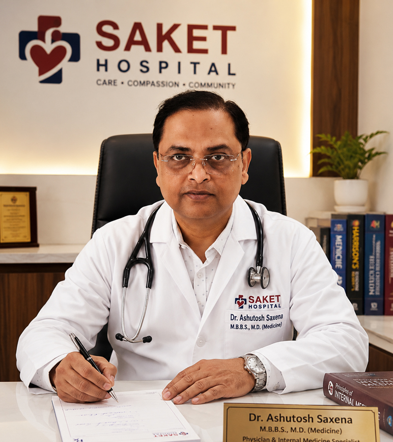 Dr. Ashutosh Saxena - Critical Care & ICU Specialist in Agra